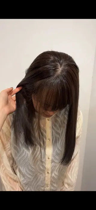 カラー ボブ/透明感カラー/ あかねのヘアスタイル