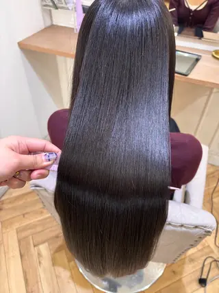 ロング レイヤーカット 🇰🇷SAYAのヘアスタイル