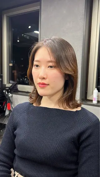 ミディアム 新井　翼/銀座 メンズお任せくださいのヘアスタイル