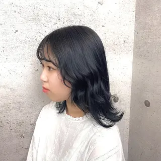 ミディアム カラー TELA HAIR 石岡♡ａｉｋａのヘアスタイル