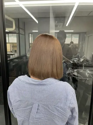 カラー 髪質改善/堀江 ケアカラーtoshiのヘアスタイル