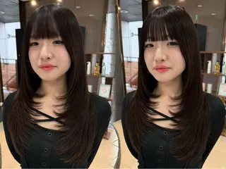 ロング 宮嶋 蓮のヘアスタイル