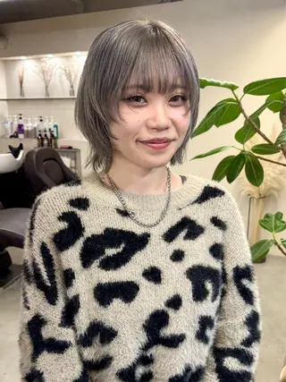 ミディアム カラー Masena所属・💎韓国風レイヤー /ボブ💎Namiのヘアスタイル