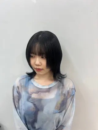 ミディアム 透明感カラー / Rio👶🏻💞のヘアスタイル