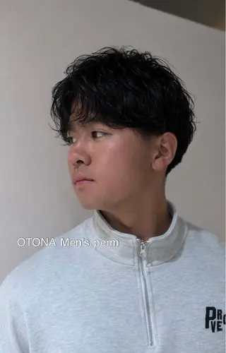 パーマ メンズ The Apartment of Solon所属・松下|個室 マンツーマン美容師のヘアスタイル