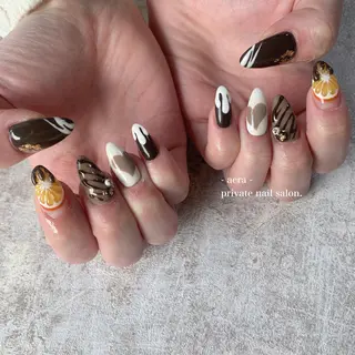 ネイル AERA nail shino🐱⸝꙳のネイルデザイン