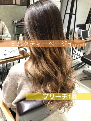 ロング 🌈外国風ハイライト こうたろうのヘアスタイル