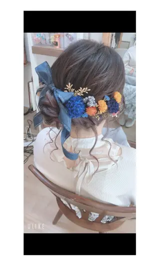 ヘアアレンジ AYA/ヘアセット/ メンズ/コーンロウのヘアスタイル