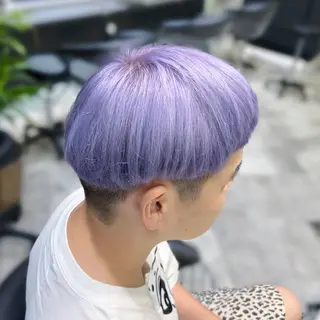 メンズ 池袋/韓国メンズヘア ❤️💙軸丸みうのヘアスタイル