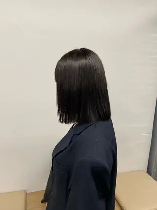 ミディアム カラー 神田 凜音のヘアスタイル