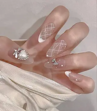 ロング カラー Bling Salonのネイルデザイン