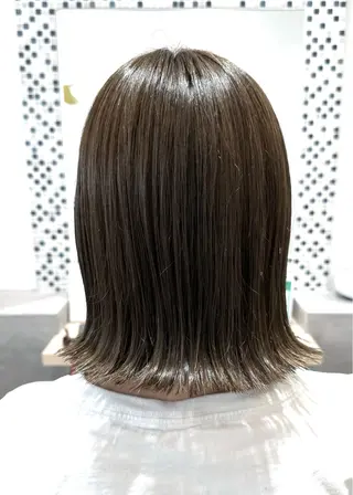 ミディアム 髪質改善・ クロスパーマ◎倉澤のヘアスタイル