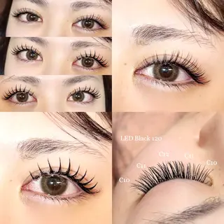 マツエク・マツパ SALON de　LUPIA所属・u ...のマツエク・マツパデザイン