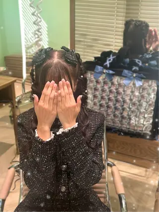ヘアアレンジ 💖韓国ヘア/ハイト ーン💖mikotoのヘアスタイル