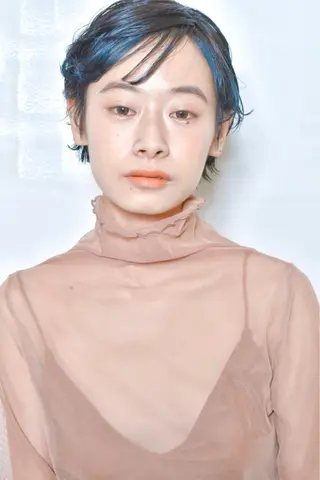 ショート カラー AND THE BRICKS北川珠紀の眉毛・アイブロウイメージ
