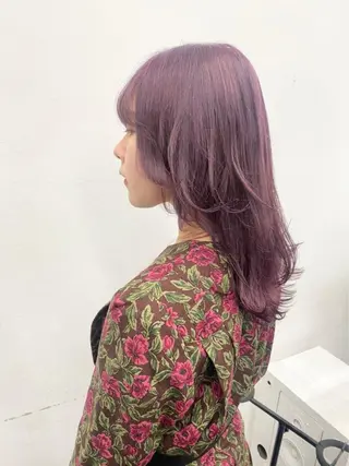 ロング カラー パーマ ヘアアレンジ メンズ キッズ ネイル マツエク・マツパ アイブロウ ブリーチ　ハイトーン 特化🌈フジタハルキのヘアスタイル