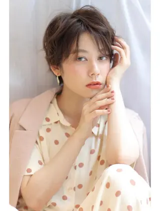 ショート ショートカット 💙hiyoriのヘアスタイル