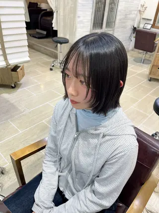 ショート 縮毛矯正✨ ななつのヘアスタイル