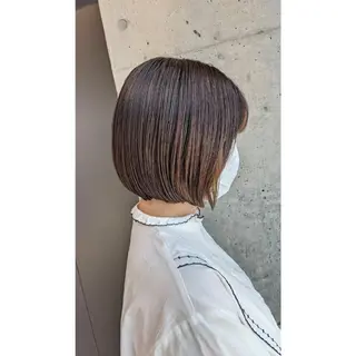 カラー ショート 🫧髪質改善•艶カラ ー特化🫧谷奥甲太のヘアスタイル