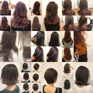ミディアム カラー パーマ ヘアアレンジ メンズ キッズ ネイル マツエク・マツパ MEGUMI megumiのヘアスタイル