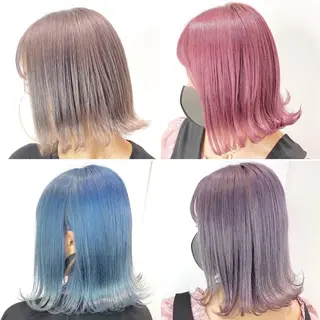 ショート カラー 🌙HIZUKI🌙 ハイトーン 艶髪のヘアスタイル