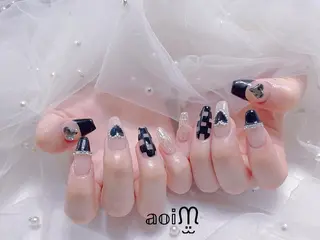 ネイル 葵うさぎ AIのネイルデザイン