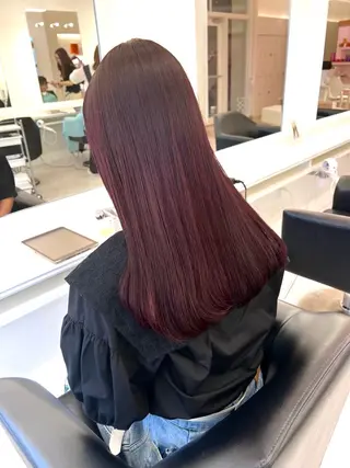 ロング カラー Parve  Mix 🫧梶川虹のヘアスタイル