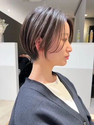 ショート 🥇赤み消しカラー／ 髪質改善の匠🥇のヘアスタイル