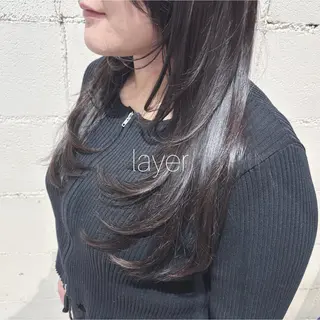 ロング 𓅰なかがわ ふみな𓅯のヘアスタイル