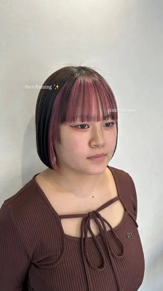 ショート カラー 坂本奈都美/Jr.s 🎀のヘアスタイル