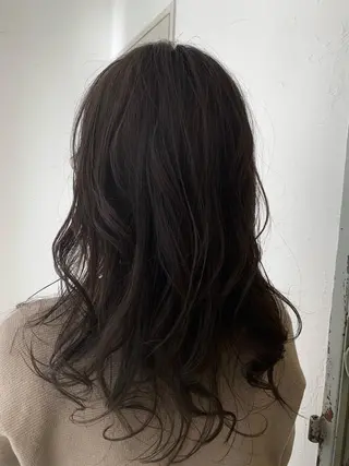 ロング カラー fio マナミのヘアスタイル