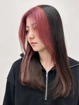 ロング カラー idea ルナのヘアスタイル