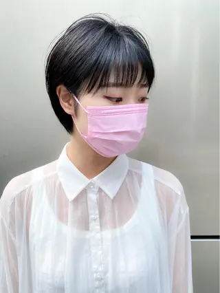 ショート 藤田 遼のヘアスタイル