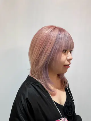 ミディアム カラー 神戸 大輝のヘアスタイル