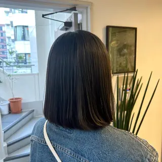 ショート カラー メンズ特化シャドウパ ーマラウンドマッシュのヘアスタイル
