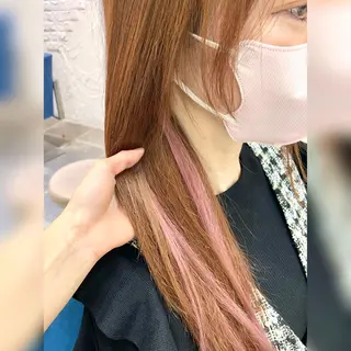 ロング カラー ♥️ルフ🐒 ミレイ♥️のヘアスタイル