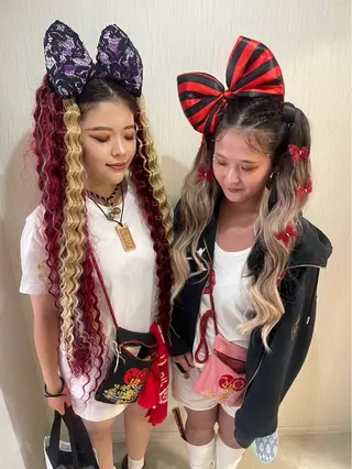 ロング ベルグローヘアセット 🤍まりこのヘアスタイル