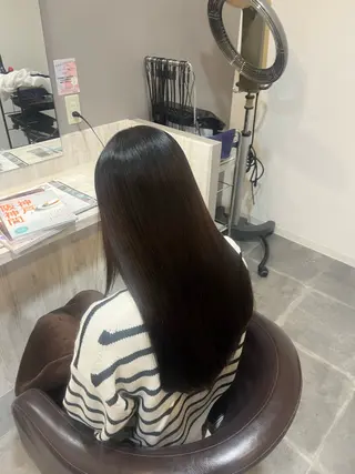 ロング ノンダメージ® 稲垣  いおりのヘアスタイル