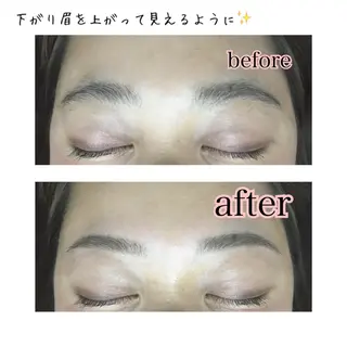 ショート ミディアム セミロング ロング カラー パーマ ヘアアレンジ ネイル マツエク・マツパ 眉毛サロン DUAL 恵比寿の眉毛・アイブロウイメージ