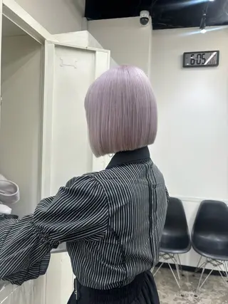 ショート カラー 🌸ハイトーンカラー ゆずな 🌸のヘアスタイル