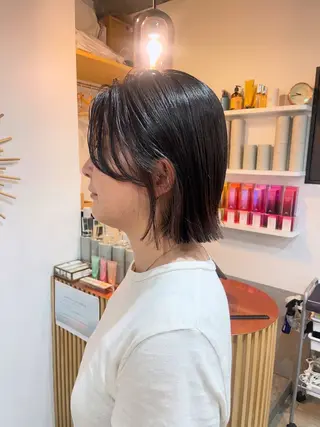 ショート カチモリ/無料 ヘアアレンジ/咲美のヘアスタイル