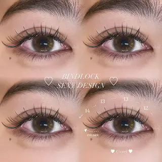 マツエク・マツパ Raby nail & eyelash所属・Raby三郷店 ayaneのマツエク・マツパデザイン