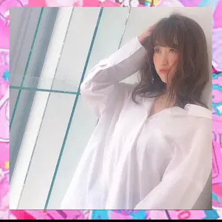 ミディアム カラー 🎀トップスタイリ スト湯川響🎀のヘアスタイル