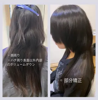 パーマ 佐藤 沙也輝のヘアスタイル