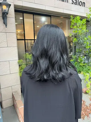 ミディアム カラー SHIAN 八王子👼鬼塚さやかのヘアスタイル