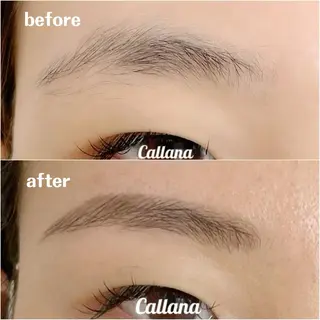 アイブロウ Callana KAYOのマツエク・マツパデザイン