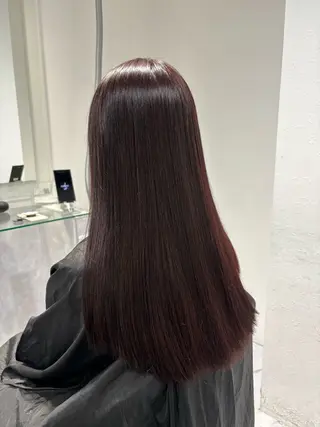 ロング カラー 表参道♡暗髪♡ 艶カラー♡アユミのヘアスタイル