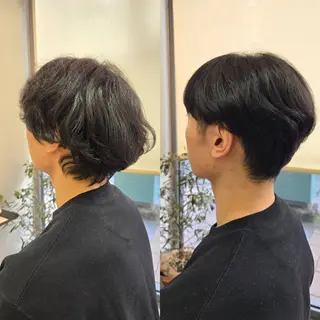 ショート メンズ 野村 果音(カノン)のヘアスタイル
