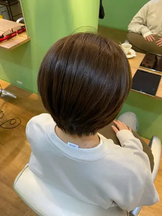 ショート カラー 【エシカル】 HOSOMIのヘアスタイル