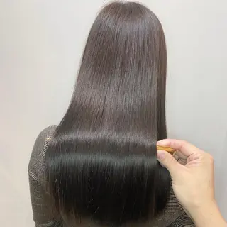 ロング カラー 髪質改善特化 安東駿介のヘアスタイル